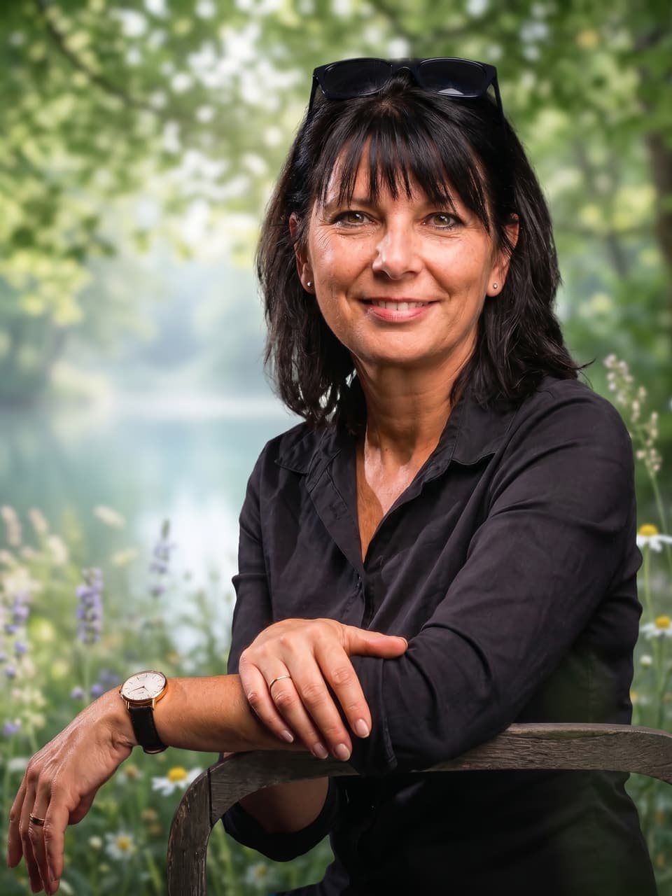 Portrait de Sandrine Cha, hypnothérapeute